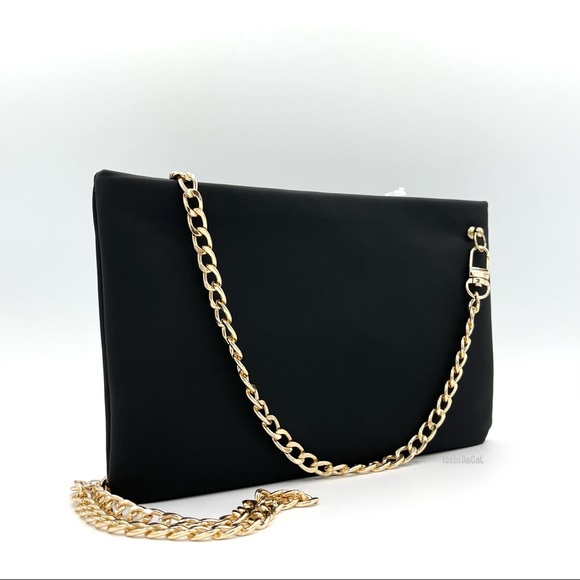 🆕 Dior Beauty Cosmetic Pouch to Crossbody Bag Purse, New Handbag, Black & Blue - Picture 7 of 12